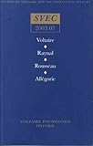 Voltaire, Raynal, Rousseau, Allégorie