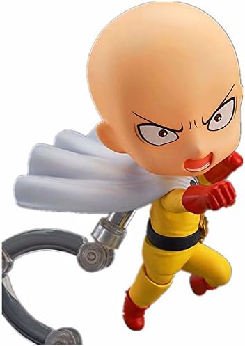 Anime Action Figure ONE PUNCH MAN Re Make Saitama Sensei Nendoroid Doll PVC Japanese Toy 4" 10cm Toy Figures