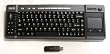 DSI 2.4GHz Wireless Keyboard with Touchpad, Black, RK-728