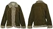 JUNIOR PLUS MARCELLE RENEE Velvet Corduroy Jacket W/ Fur Trim