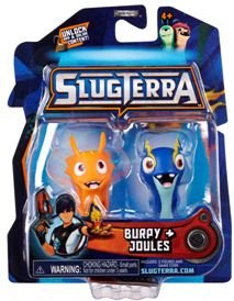 Slugterra Mini Figure 2-Pack Burpy V1 & Joules [Includes Code for Exclusive Game Items]