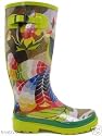 Ladies Yellow Festival Wellies Wellington Boots