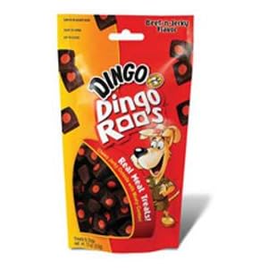 Dingo Brand Dingo Roos Beef-N-Jerky Treats 7.5 oz