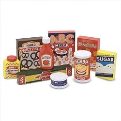 Melissa Doug 4077 Wooden Pantry Products Set