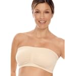 Lamaze Seamless Padded, Strapless Nursing and Maternity Bra - Skin, XL