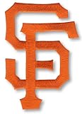 San Francisco Giants 'SF' Script Logo Patch