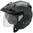 AFX Solid Adult FX-50 Harley Cruiser Motorcycle Helmet - Black