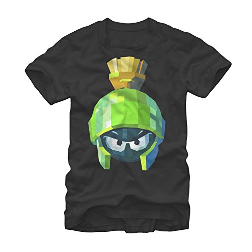 Looney Tunes Geometric Marvin the Martian Mens Graphic T Shirt