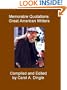 Memorable Quotations: Great American Writers