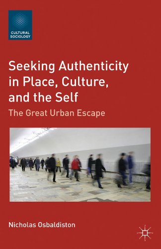 Seeking Authenticity in Place, Culture, and the Self (Cultural Sociology)