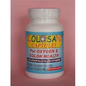 COLOSAN CAPSULES gentle colon cleansing laxative with oxygen and magnesium