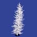 Whimsical White Laser Artificial Christmas Tree 5