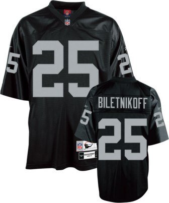 Fred Biletnikoff Black Reebok NFL Premier 1971 Throwback Oakland Raiders Jersey - XX-Large