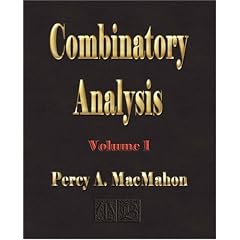 Combinatory Analysis - Volume I