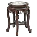 Marble Inlay End Table