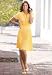 Chadwicks Sweater Knit Ruffled Dress