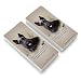 Scottish Terrier Scottie Dog Breed Eraser Set of 2