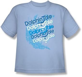 Dolphin Tale Making Waves T Shirt Boys Short-Sleeve T-Shirt