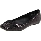 Wanted Shoes Womens Bowtie Ballerina Flat