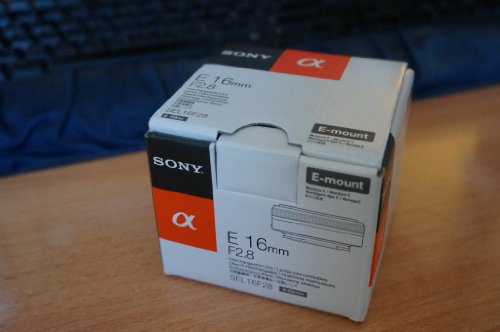Sony SEL16F28 16mm f/2.8 Wide-Angle Lens for NEX Series Cameras (Bulk Packaging) Sony SEL16F28 16mm f/2.8 Wide-Angle Lens for NEX Series Cameras (Bulk Packaging)