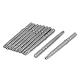 uxcell　スクリュードライバービット　トルクス　5mm x 60mm　10本入り