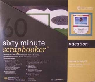 60 Minute Vacation Scrapbook Kit By Creativity 