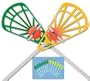 Deluxe Greena and Yellow STXBALL Lacrosse Set