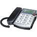 Corded Big Button Telephone With Caller ID And Speakerphone - Black