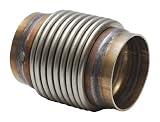 1-7/8" ID x 2-3/4" OAL Stainless Steel Bellows Coupling with Solid Liner