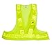 SE EP08L-G Safety Vest Illuminated by 16 Red LEDs, One Size, Yellow