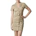 Dickies Girl Betty Ford Dress in Khaki - Ships in ''24'' Hours!