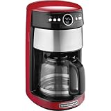 Kitchenaid KCM1402ER 14 Cup Glass Carafe Coffee Maker - Red