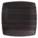 Metallic Stripe Set of 4 Dinner Plates - Brown