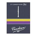 Vandoren Traditional Bb Clarinet Reeds, Strength 2.5 Box of 10
