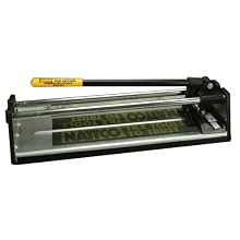 Nattco 14" tile cutter aluminum base, steel rails, Made in the USA