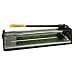 Nattco 14" tile cutter aluminum base, steel rails, Made in the USA