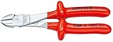 KNIPEX(クニペックス):絶縁強力斜ニッパー 1000V 7407-200