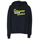Hoodie Womens Navy Blue " MY Bullmastiff DOES TRICKS " Dogs
