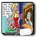 Londons Times Funny Medicine Cartoons - Old Man Holds Up Pharmacy For Viagra - Mouse Pads
