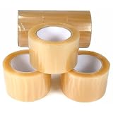 6 110ydx3" Clear Packing Tape Shipping Taping Supplies