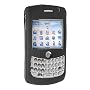 Blackberry 8300 Curve PDA Soft & Flexible Silicone Skin Case - Black