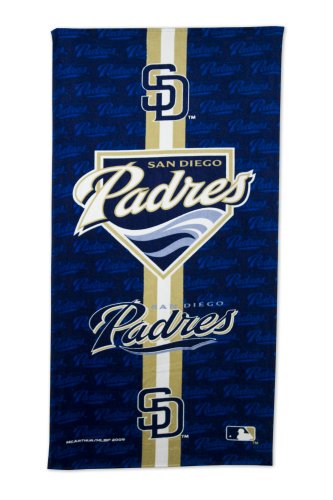 San Diego Padres Fiber Reactive Beach Towel