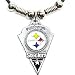 Pittsburgh Steelers Pendant Sculpted Pewter with Necklace NFL