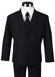 Formal Boy Black Suit From Baby to Teen