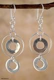 Earrings, 'Sunbeams and Moonlight'