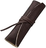 ペンサンブル ロールペンケース(1本用)【ダークブラウン】 PSR101DBN