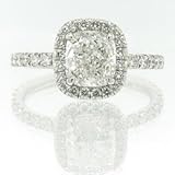 2.65ct Cushion Cut Diamond Engagement Anniversary Ring