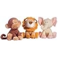 Ryan the Lion - 16"/Snuggle Safari Trio by FAO Schwarz