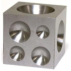 Steel Dapping Block Jewelers Silversmith Anvil 2" Tool