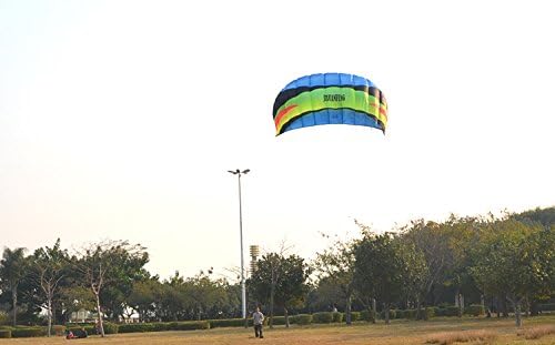 Jixuanfeng 1.5sqm Foil Kite - Power Kite With Handstrap And 2pcs 220lbs Dyneema Line